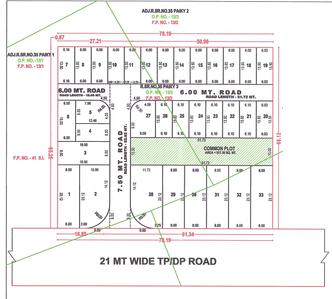 Mahakaleshvar Residency Layout Plan 1