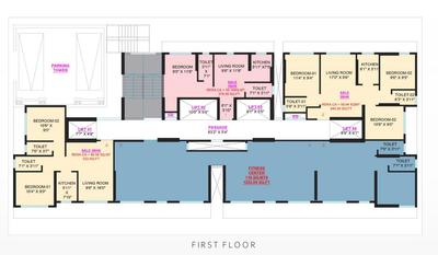 Project Image of 378.0 - 794.0 Sq.ft 1 BHK Apartment for buy in Pushpanjali Residency