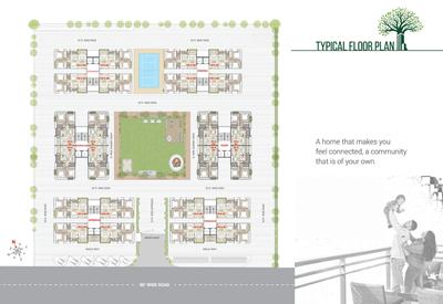 Project Image of 0.0 - 716.99 Sq.ft 2 BHK Apartment for buy in Seksaria Shantiban Dreams