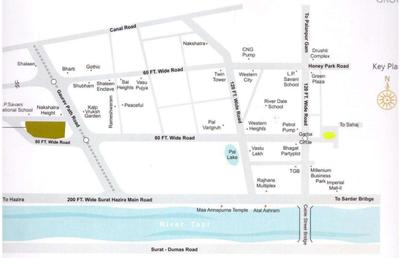 Project Image of 1115 Sq.ft 2 BHK Apartment / Flat for sale in Pal Gam for Rs. 5100000