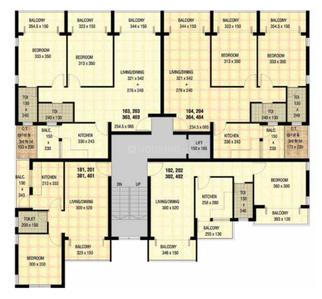 Project Image of 434.65 - 768.76 Sq.ft 1 BHK Apartment for buy in Raycon Vian Phase 2