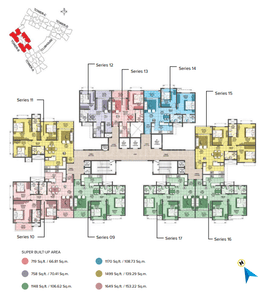 Project Image of 719.0 - 2437.0 Sq.ft 1 BHK Apartment for buy in Brigade Buena Vista