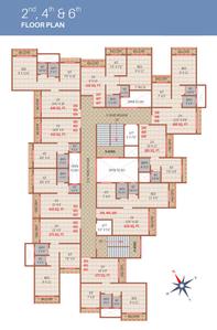 Project Image of 405.0 - 680.0 Sq.ft 1 RK Apartment for buy in Mauli Angan