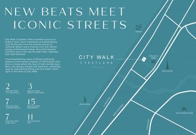 Project Image of 788.0 - 10389.0 Sq.ft 1 BHK Apartment for buy in Dubai City Walk Crestlane