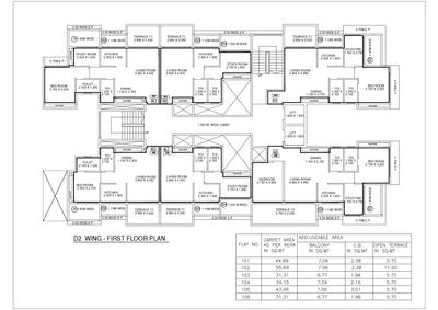 Project Image of 459.0 - 846.0 Sq.ft 1 BHK Apartment for buy in Tharwani Realty Ariana Phase III