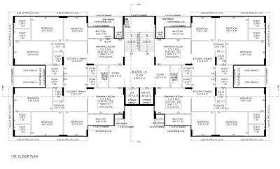 Project Image of 676.3 - 1987.13 Sq.ft 2 BHK Apartment for buy in Hadi AL Hamd Pacific II