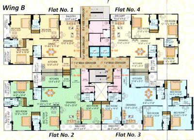 Project Image of 1423.0 - 1758.0 Sq.ft 3 BHK Apartment for buy in GHP Indralok