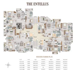 Project Image of 662.0 - 1779.0 Sq.ft 2 BHK Apartment for buy in The Entellus