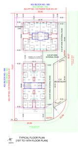 Project Image of 0.0 - 880.27 Sq.ft 3 BHK Apartment for buy in Yashkrishna Laxmi Ratan