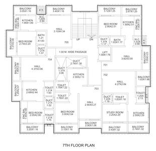 Project Image of 431.09 - 482.44 Sq.ft 1 BHK Apartment for buy in Empire Sneh Pratik