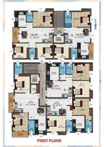 Project Image of 825.0 - 1185.0 Sq.ft 2 BHK Apartment for buy in Vijay Sri Sai Elite