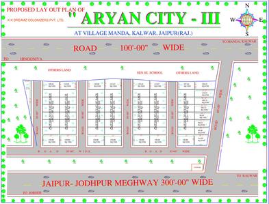 Project Image of 963.0 - 1350.0 Sq.ft Residential Plot Plot for buy in  Aryan City III