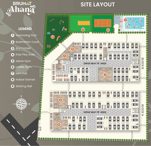 Project Image of 1133.98 - 1862.91 Sq.ft 2 BHK Apartment for buy in Bruhat Ahana