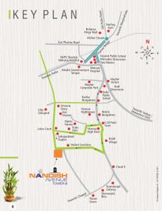 Project Image of 593.95 - 672.42 Sq.ft 2 BHK Apartment for buy in Siddheshwari Nandish Avenue Tower B