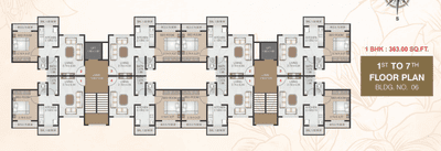 Project Image of 363.0 - 535.0 Sq.ft 1 BHK Apartment for buy in A R Shelar Ashok Vatika