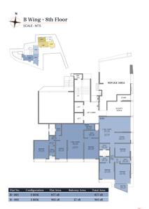 Project Image of 270.0 - 1135.0 Sq.ft 1 RK Apartment for buy in Suparshwa Trinity