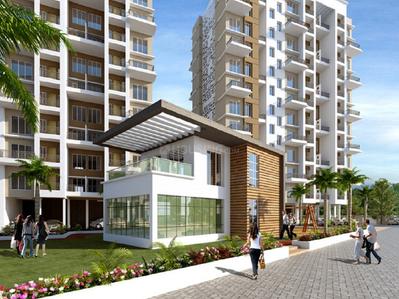 Project Image of 341.0 - 592.0 Sq.ft 1 BHK Apartment for buy in Roshan One Wing B