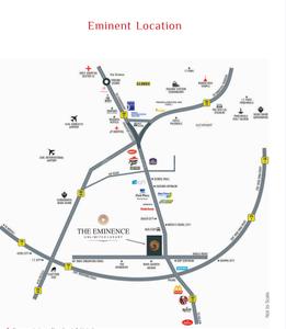 Image of 1660 Sq.ft 3 BHK Apartment / Flat for sale in Alliance The Eminence, Gazipur, Zirakpur for Rs. 6800000