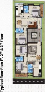 Project Image of 980.0 - 985.0 Sq.ft 2 BHK Apartment for buy in Cinnamon Bloom