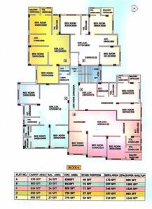 Project Image of 859.0 - 1283.0 Sq.ft 2 BHK Apartment for buy in GB Gitanjali Residency