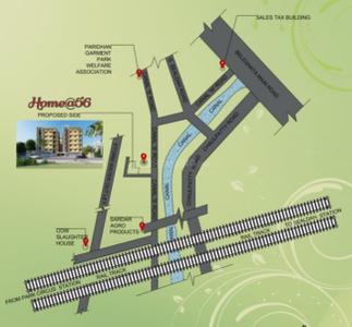 Project Image of 204.0 - 1285.0 Sq.ft 1 BHK Apartment for buy in Home At 56