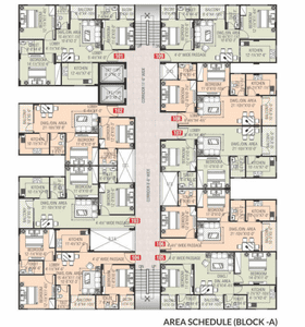 Project Image of 730.0 - 1325.0 Sq.ft 1 BHK Apartment for buy in Purple Panache