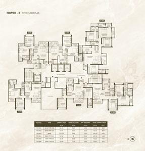 Project Image of 753.0 - 1457.0 Sq.ft 2 BHK Apartment for buy in Neev Luxton