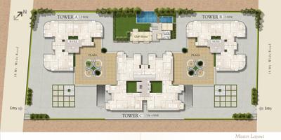 Project Image of 1950.0 - 2700.0 Sq.ft 3 BHK Apartment for buy in Neptune Trinity
