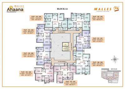 Project Image of 546.0 - 1298.0 Sq.ft 1.5 BHK Apartment for buy in Ahaana