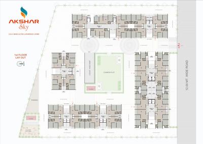Project Image of 1485.0 - 2070.0 Sq.ft 2 BHK Apartment for buy in Akshar Sky