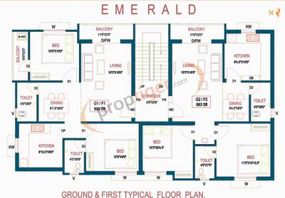 Project Image of 688.0 - 1068.0 Sq.ft 1 BHK Apartment for buy in Right Four Stone