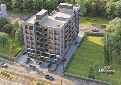 Project Image of 582.0 - 833.56 Sq.ft 2 BHK Apartment for buy in Aman Ms Landmark