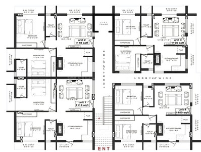 Project Image of 1100.0 - 1150.0 Sq.ft 2 BHK Apartment for buy in Guru Krupa Nilaya
