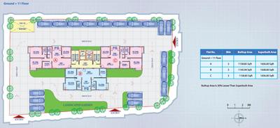 Project Image of 916.0 - 1656.0 Sq.ft 2 BHK Apartment for buy in Orion Exotica
