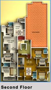 Project Image of 1301.0 - 1515.0 Sq.ft 3 BHK Apartment for buy in Brownstone Sai Dharani