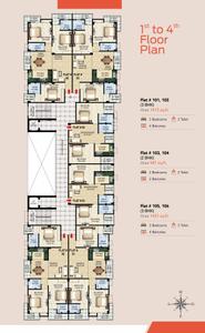 Project Image of 947.0 - 1431.0 Sq.ft 2 BHK Apartment for buy in Nexgen Mathura Girija Express