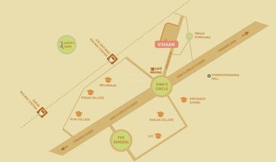 Project Image of 517.0 - 2400.0 Sq.ft 1 BHK Apartment for buy in Tridhaatu Vihaan
