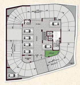 Project Image of 0.0 - 3160.0 Sq.ft 4 BHK Apartment for buy in Nidhi Poorvaj