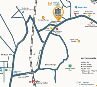 Project Image of 306.45 - 422.27 Sq.ft 1 BHK Apartment for buy in Chandu Morya Heights