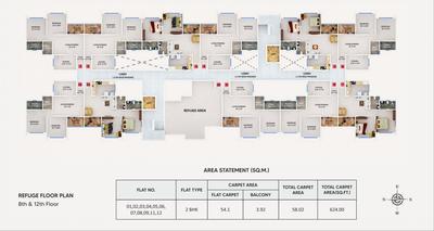 Project Image of 890 Sq.ft 2 BHK Apartment / Flat for sale in Keshav Nagar for Rs. 7500000