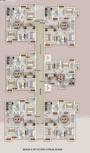 Project Image of 590.0 - 2921.0 Sq.ft 1 BHK Apartment for buy in Riscon Aawas