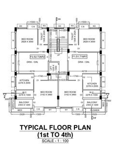 G P Eliana G P Eliana Cluster Plan from 1st to 4th Floor 1