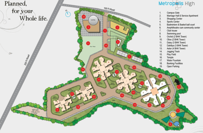 RNG Metropolis High Layout Plan 1
