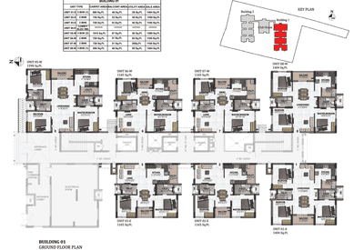 Project Image of 720.0 - 1010.0 Sq.ft 2 BHK Apartment for buy in Aparna Maple