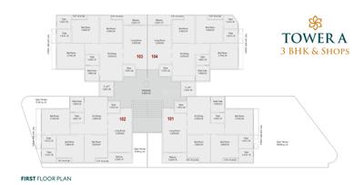 Project Image of 916.55 - 1171.65 Sq.ft 3 BHK Apartment for buy in Shubh Exotica