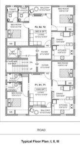 Project Image of 983.0 - 1000.0 Sq.ft 2 BHK Apartment for buy in Dura Apex Shiv Apartment