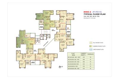 Project Image of 570.0 - 832.0 Sq.ft 2 BHK Apartment for buy in Viva Sarovar