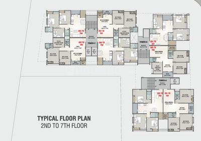 Project Image of 625.17 - 755.52 Sq.ft 2 BHK Apartment for buy in Symphony