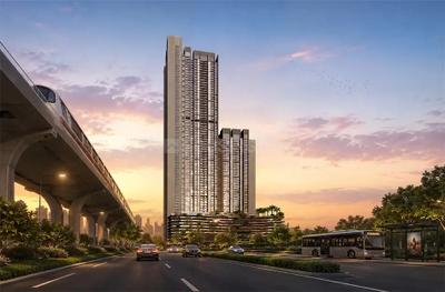 Project Image of 786.85 - 1287.91 Sq.ft 2 BHK Apartment for buy in L And T Ahana Tower A