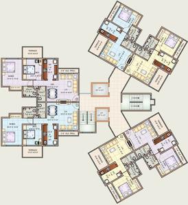 Project Image of 411.0 - 636.0 Sq.ft 1 BHK Apartment for buy in Charms Heights Phase I B1 And B4